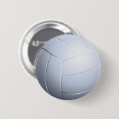 Badge Rond 5 Cm Bouton de volleyball (Devant & derrière)
