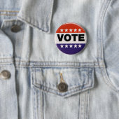 Badge Rond 5 Cm Bouton de vote (En situation)