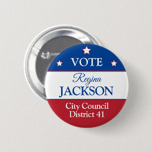 Badge Rond 5 Cm Bouton de vote