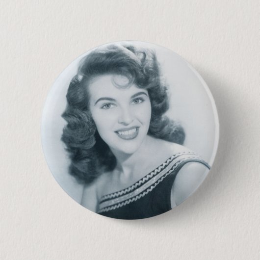 Badge Rond 5 Cm Bouton de Wanda Jackson (Devant)