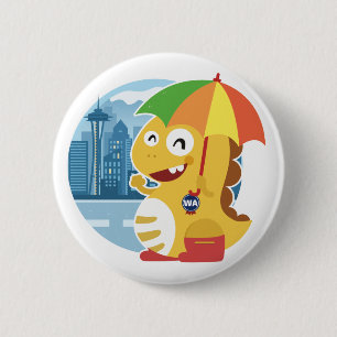 Badge Rond 5 Cm Bouton de Washington VIPKID
