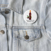 Badge Rond 5 Cm Bouton de XANGO (En situation)