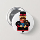 Badge Rond 5 Cm Bouton de Yeoman (Devant & derrière)