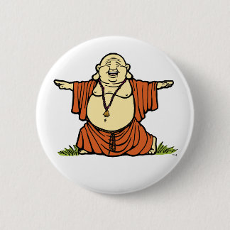 Badge Rond 5 Cm Bouton de yoga de Bouddha