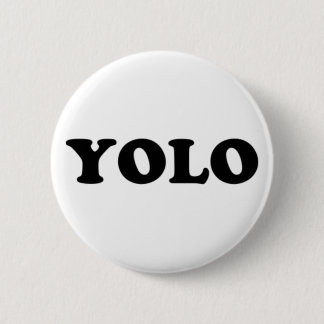 Badge Rond 5 Cm Bouton de YOLO