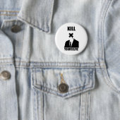 Badge Rond 5 Cm Bouton de Yourselfie de mise à mort (En situation)