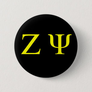 Badge Rond 5 Cm Bouton de Zeta livre par pouce carré