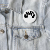 Badge Rond 5 Cm Bouton de Zines (En situation)