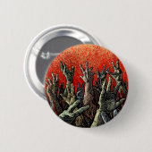 Badge Rond 5 Cm Bouton de zombi (Devant & derrière)