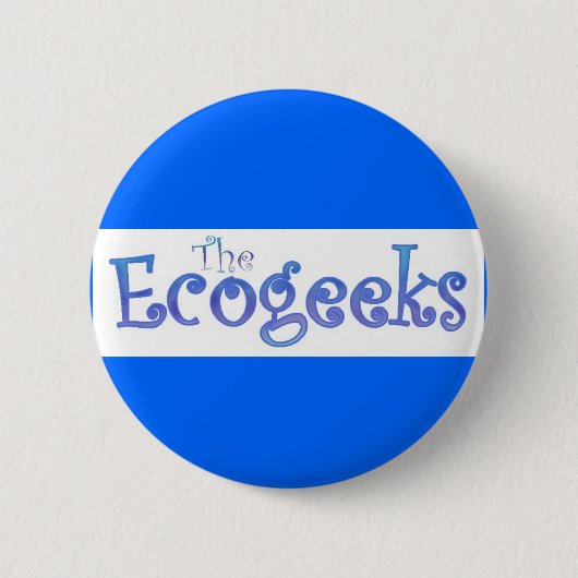 Badge Rond 5 Cm Bouton d'Ecogeeks (Devant)