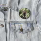Badge Rond 5 Cm Bouton d'écureuil mignon (En situation)