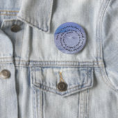 Badge Rond 5 Cm Bouton d'effet de Lorenz (En situation)