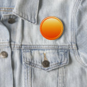 Badge Rond 5 Cm Bouton dégradé orange ROND + votre texte (En situation)