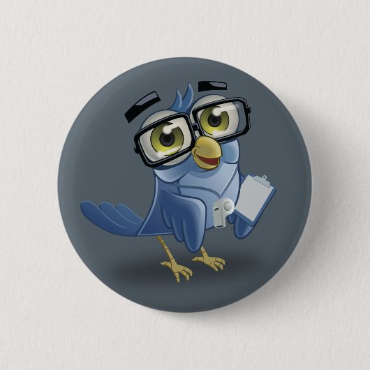 Badge Rond 5 Cm Bouton d'entraîneur de Charlie (Devant)