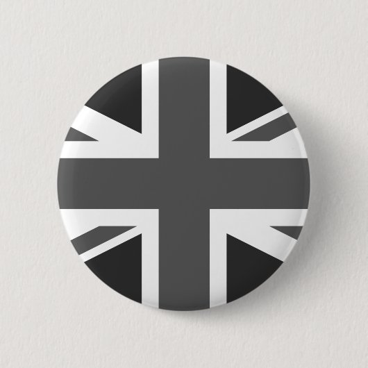 Badge Rond 5 Cm Bouton d'épingle du drapeau britannique Union Jack (Devant)