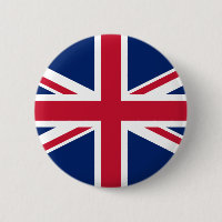 Bouton d'épingle du drapeau britannique Union Jack