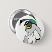 Badge Rond 5 Cm Bouton déplaisant de Kila (Devant & derrière)