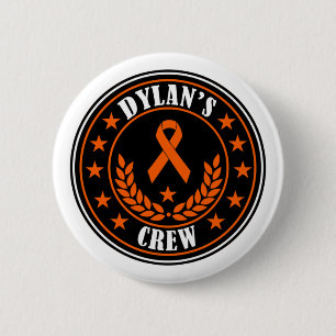 Badge Rond 5 Cm Bouton d'équipage de Dylan