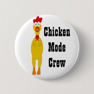 Badge Rond 5 Cm Bouton d'équipage de mode de poulet