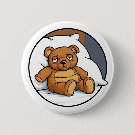 Badge Rond 5 Cm Bouton d'équipe de nuit (Devant)