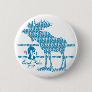 Badge Rond 5 Cm Bouton des orignaux 2012 de Palin