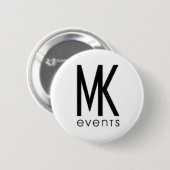 Badge Rond 5 Cm Bouton d'événements de Mk (Devant & derrière)