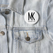 Badge Rond 5 Cm Bouton d'événements de Mk (En situation)