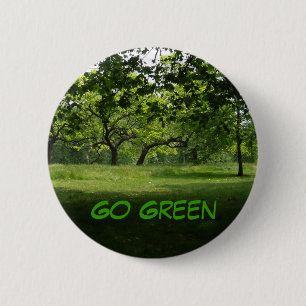 Badge Rond 5 Cm Bouton devenez écolo Park