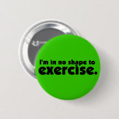 Badge Rond 5 Cm Bouton d'exercice (Devant & derrière)