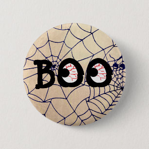 Badge Rond 5 Cm Bouton d'Halloween de la boule de sang