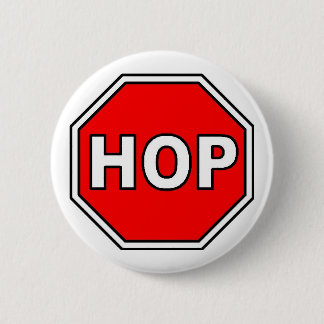 Badge Rond 5 Cm Bouton d'HOUBLON