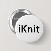 Badge Rond 5 Cm bouton d'iKnit (Devant & derrière)