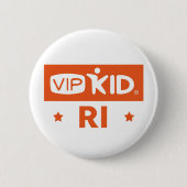 Badge Rond 5 Cm Bouton d'Île de Rhode VIPKID (Devant)