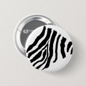Badge Rond 5 Cm Bouton d'impression Zebra (Devant & derrière)