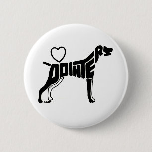 BADGE ROND 5 CM BOUTON D'INDICATEURS D'AMOUR