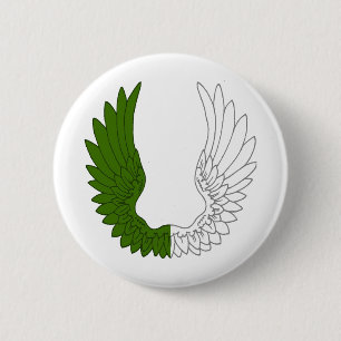 Badge Rond 5 Cm Bouton d'insigne de la pierre sacrée