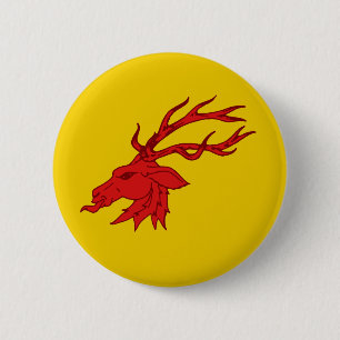 Badge Rond 5 Cm Bouton d'insigne du village de Saint-Georges