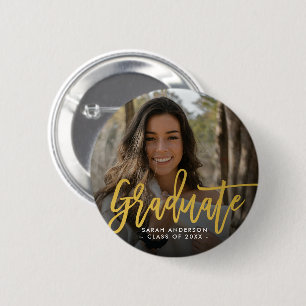 Badge Rond 5 Cm Bouton Diplôme photo