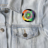 Badge Rond 5 Cm Bouton Diverse Universe (En situation)