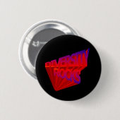 Badge Rond 5 Cm Bouton Diversité Rocks (Devant & derrière)
