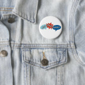 Badge Rond 5 Cm Bouton d'Obama (En situation)