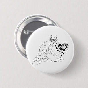 Badge Rond 5 Cm Bouton Docteur