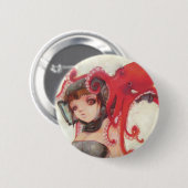 Badge Rond 5 Cm Bouton d'Octogirl (Devant & derrière)
