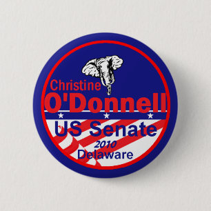 Badge Rond 5 Cm Bouton d'O'Donnell Delaware