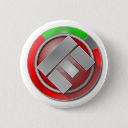 Badge Rond 5 Cm Bouton d'OE (Devant)