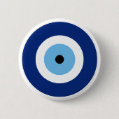 Badge Rond 5 Cm Bouton d'oeil mauvais (Devant)