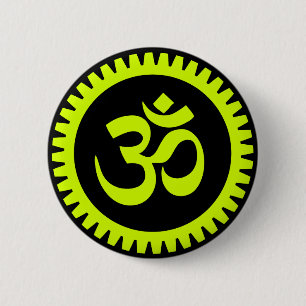 Badge Rond 5 Cm bouton d'omm