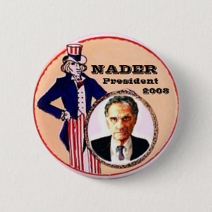 Badge Rond 5 Cm Bouton d'Oncle Sam de Nader