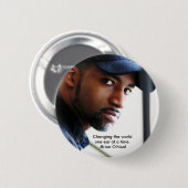 Badge Rond 5 Cm Bouton d'O'Neal (Devant & derrière)