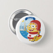 Badge Rond 5 Cm Bouton d'Ontario VIPKID (Devant & derrière)